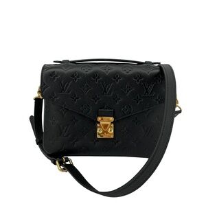 Louis Vuitton Pochette Métis – Black Monogram Empreinte Leather
